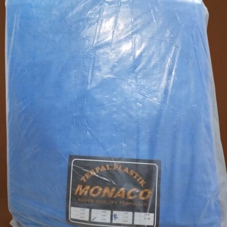 Terpal Plastik cap Monaco ukuran 5x7 meter