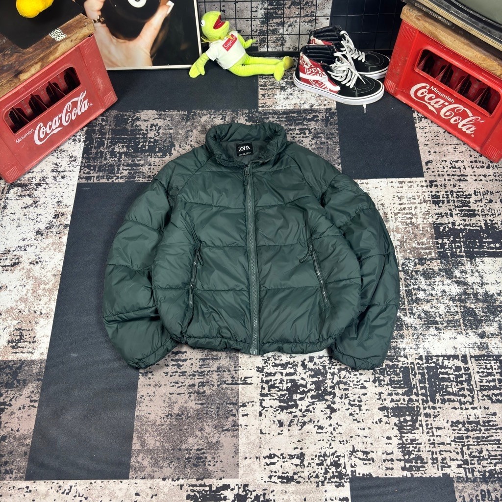 ZARA DNWR BOXY PUFFER