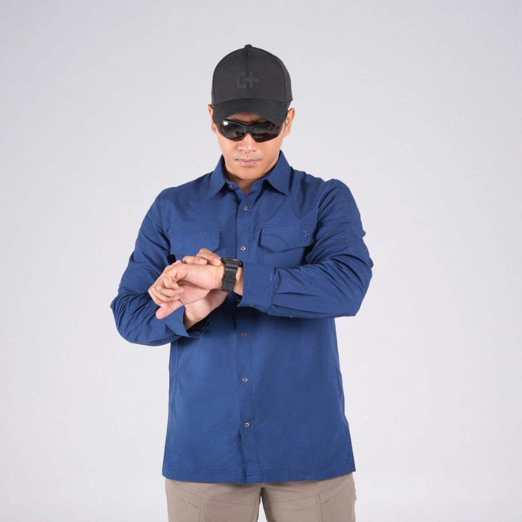 Kemeja Pria Lengan Panjang Cartenz Tactical Akkadian New Colors