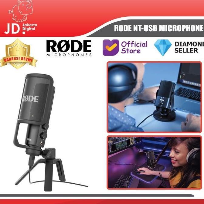 SUMOBOX Rode NT-USB Microphone Original RESMI