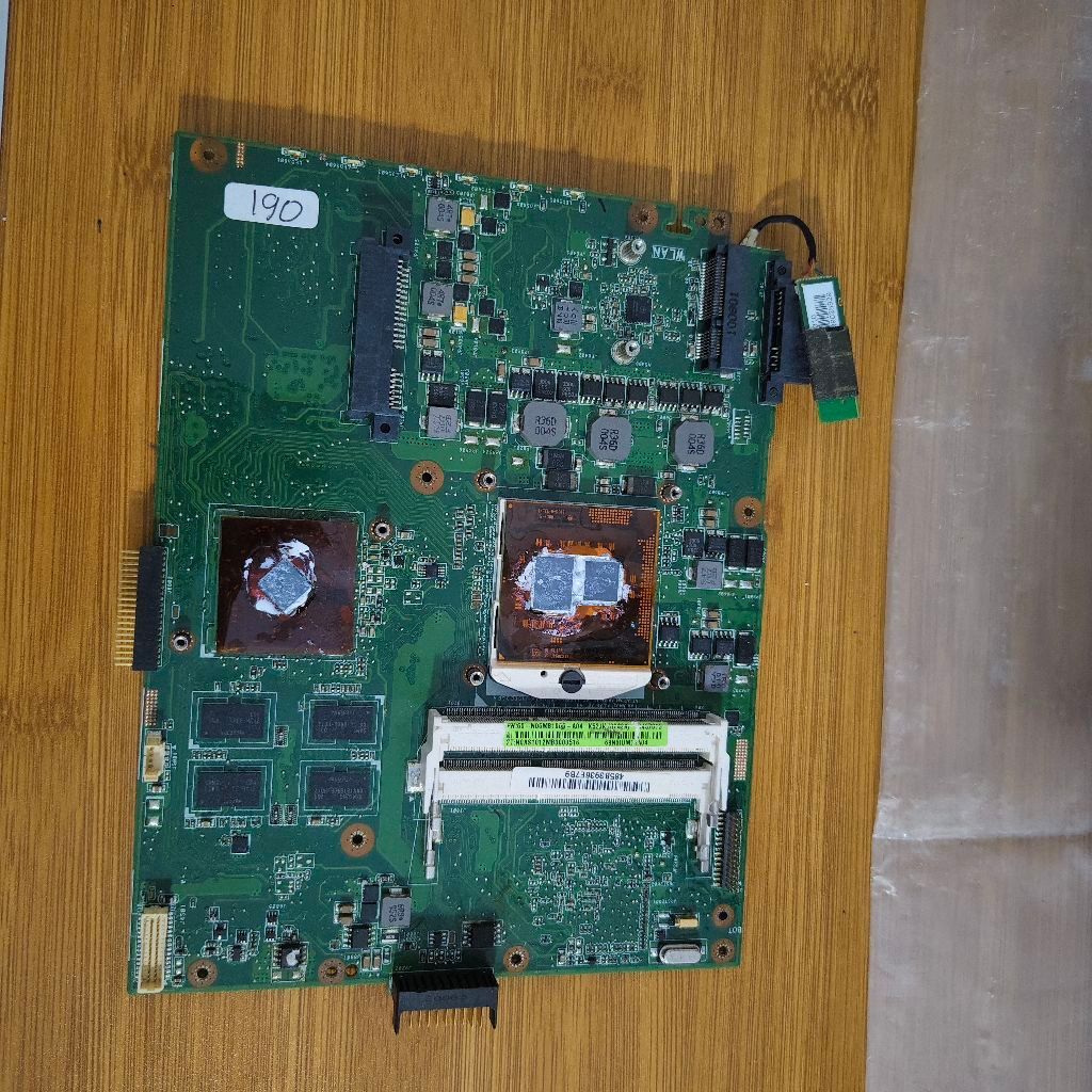 motherboard Mobo Mobo MATI leptop Asus x52