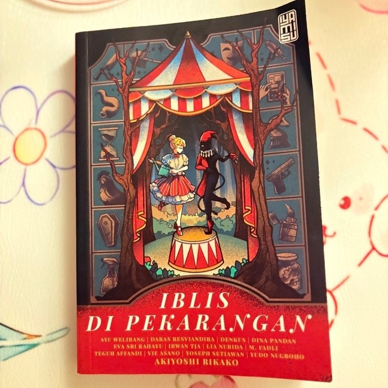 preloved novel iblis di pekarangan ori