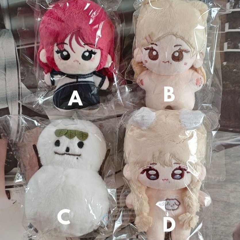 [BACA DESKRIPSI] DOLL KARINA AESPA FANMADE MIN LAODA BLONDE CAT SNOWMAN