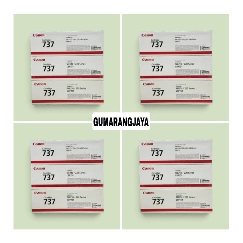 TONER CANON 737 BLACK ORIGINAL