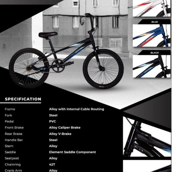 Sepeda Bmx 20 Element Alumix