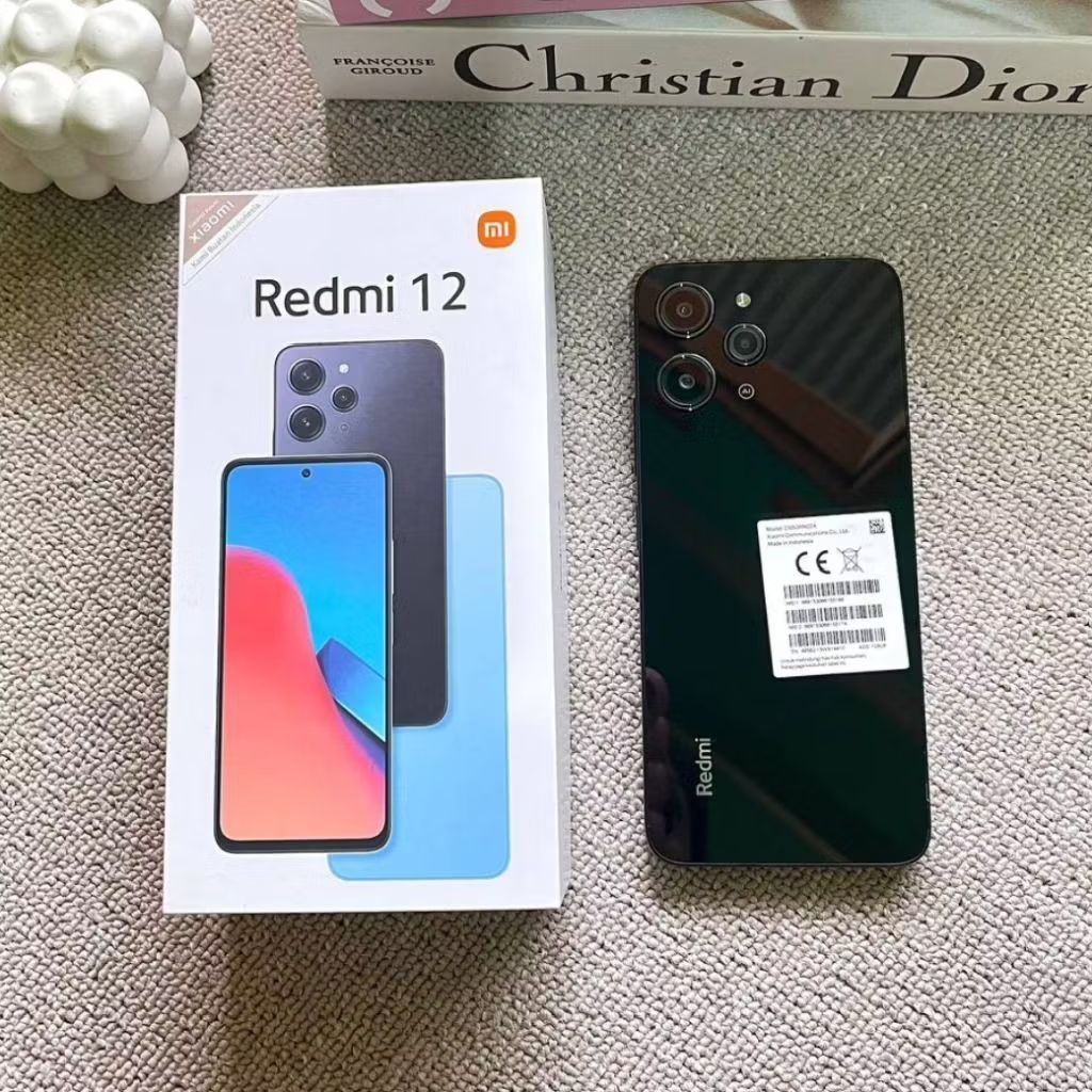 Xiaomi Redmi 12 Second Original Fullset 8GB/128GB | Layar Imersif 6.79" | Baterai 5000mAh | MIUI 14 