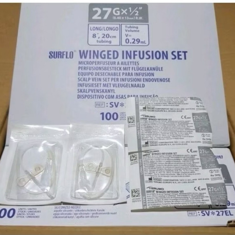 Wing needle 27g Terumo