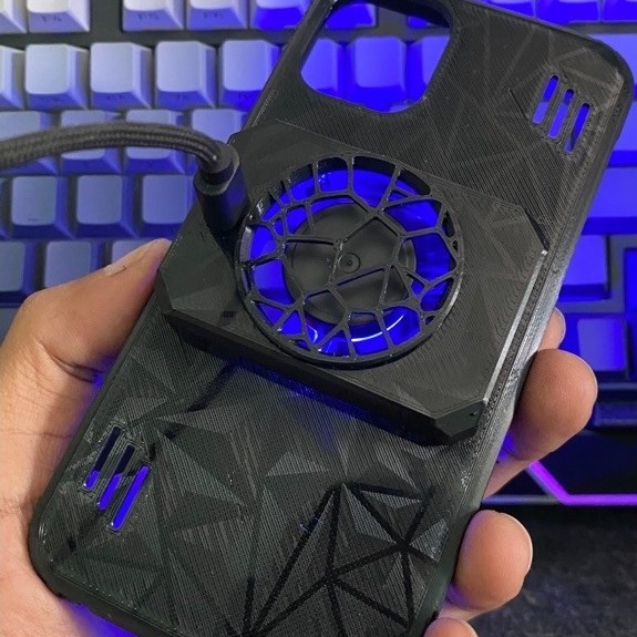 Case Cooler Fan V3 Xiaomi Realme Redmi Badeve Cooling Phone Pendingin Penyejuk HP Gaming