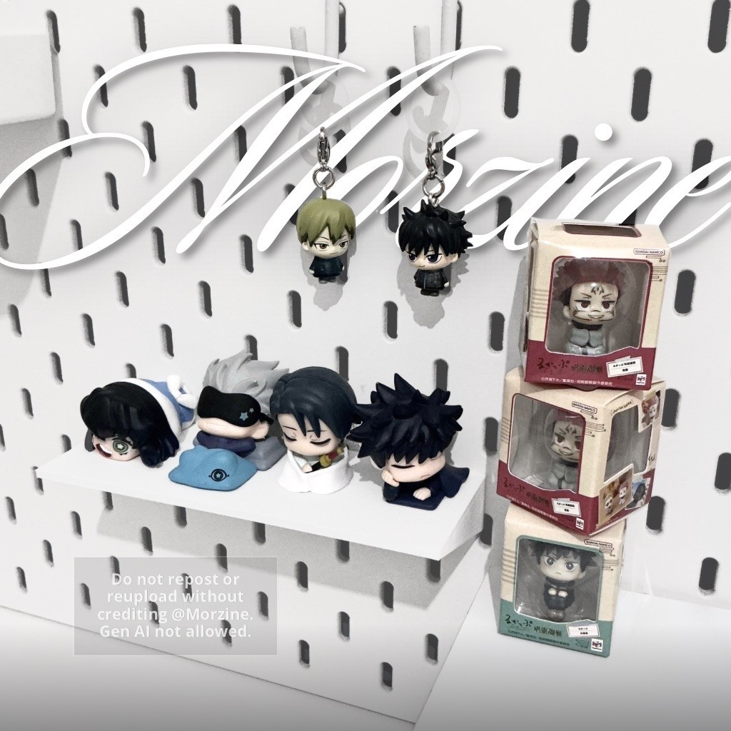 [Ready] Official Mini Figure Onemutan, Mini Rukappu & Mejirushi, Jujutsu Kaisen & Demon Slayer Kimet
