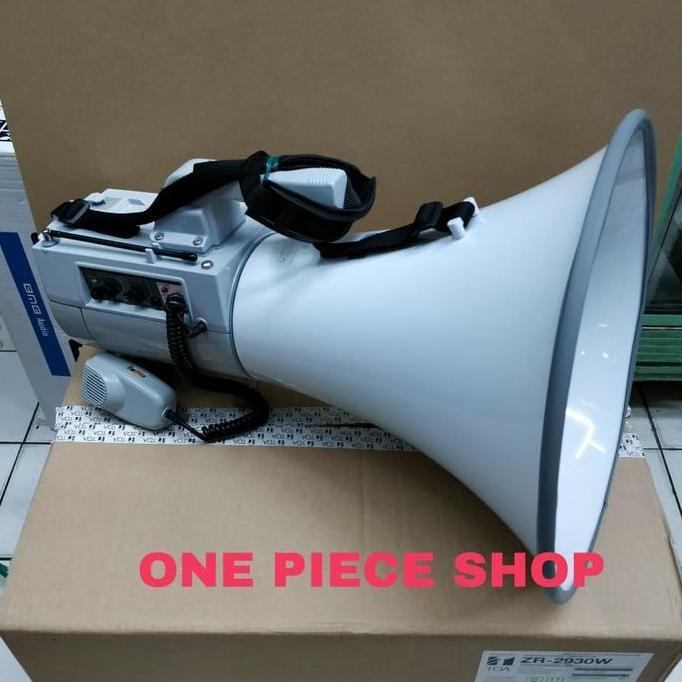 Megaphone Toa ZR 2930W with Whistle