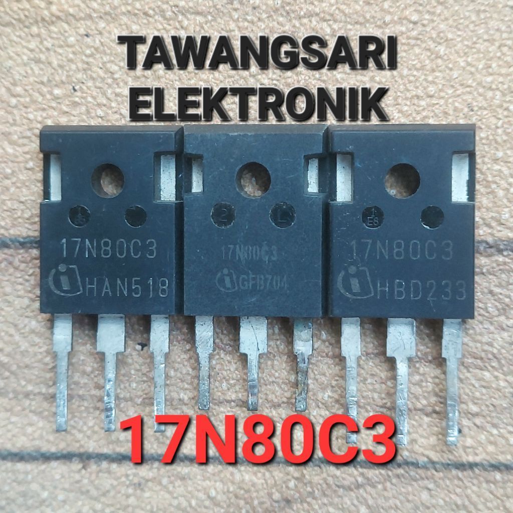 17N80C3 Mosfet 17n80c3 Original Cabutan Mosfet 17n80
