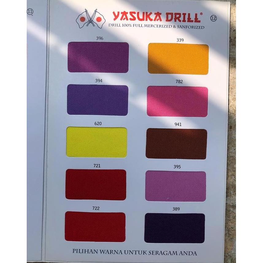 Kain Japan Drill Yasuka Best Quality/Kain Japan Drill Grosir Murah