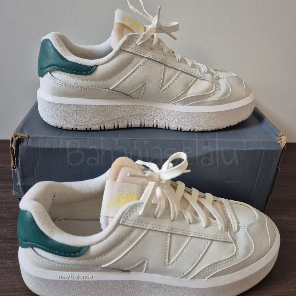 1Sepatu Pria New Balance CT302LF White Green ORIGINAL Preloved