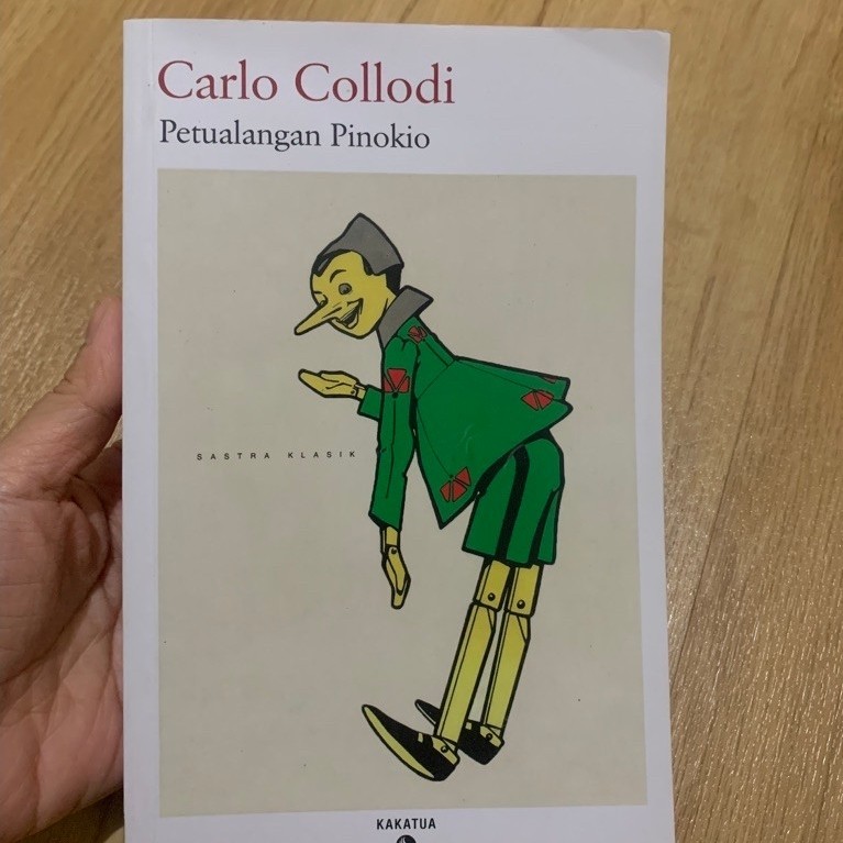 Novel Preloved Petualangan Pinokio Carlo Collodi Kakatua