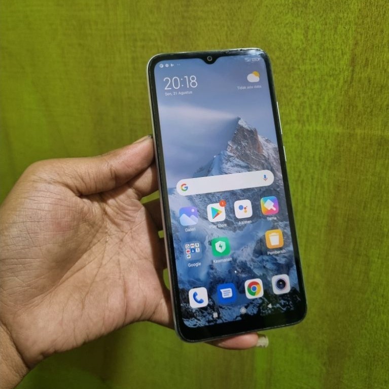 Handphone Second Xiaomi Redmi 10a Ram 4/64GB