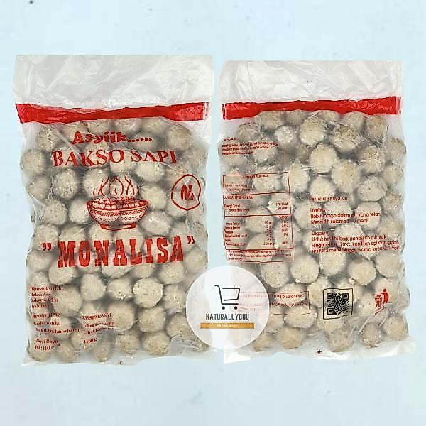 READY Baso/Bakso Sapi Monalisa M Isi 100pcs / butir