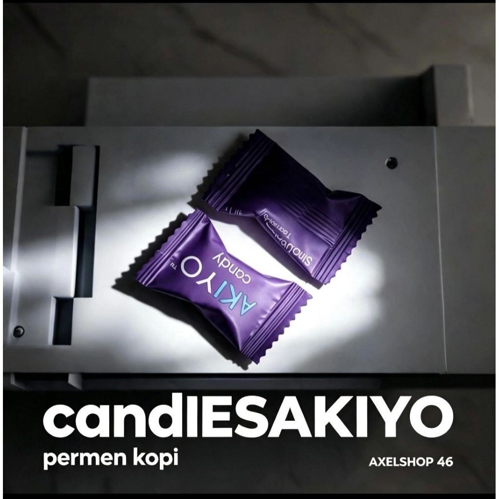 5 pcs CandesAKIYO Permen Kopi Candy untuk Keluarga