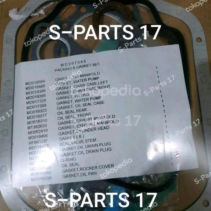Gasket Paking Set Packing Full Set Fullset L100 Minicab L 100 Minicab