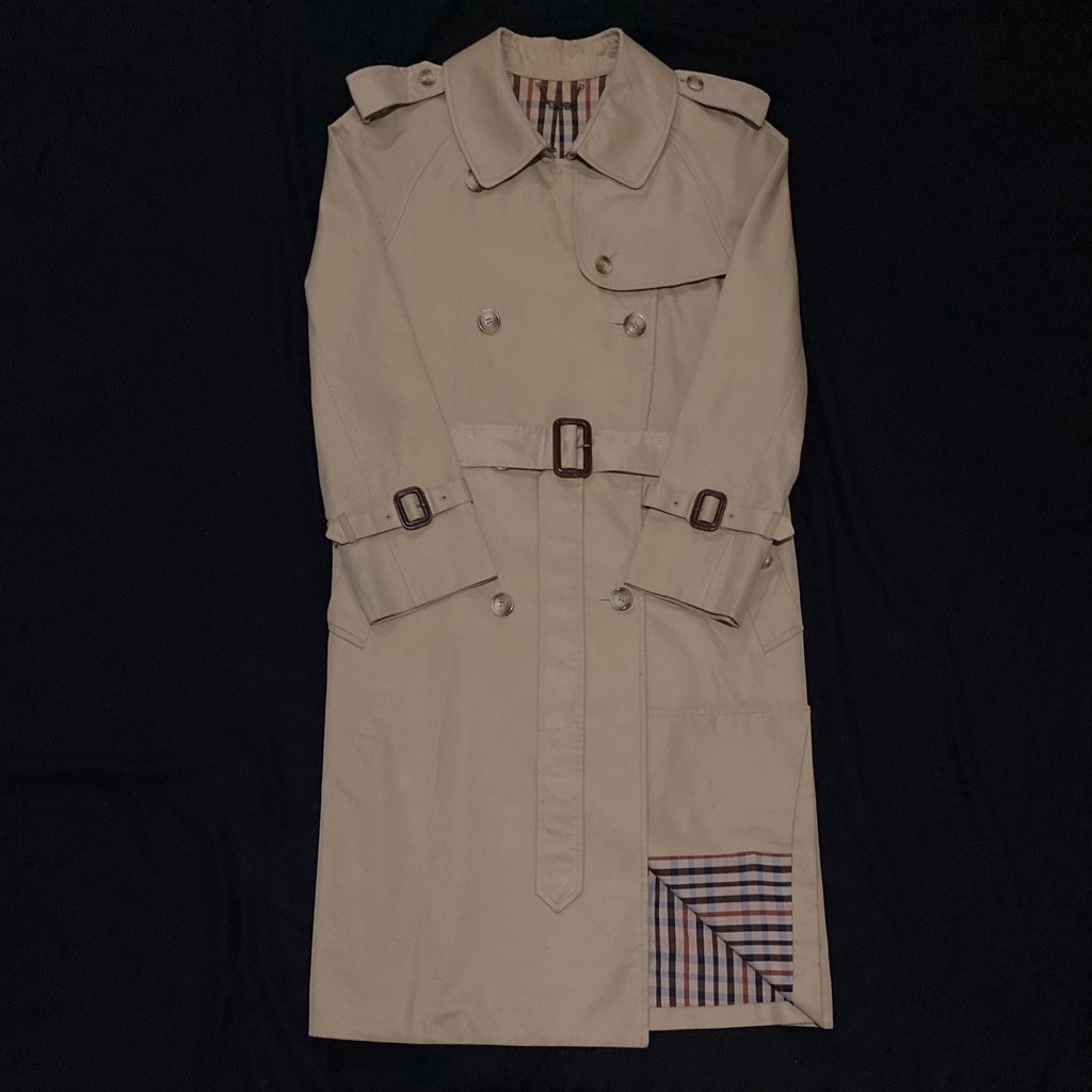 Long Coat Daks London (Emboss, diweb 875 euro=13,5jt) / Coat branded / Coat Daks london