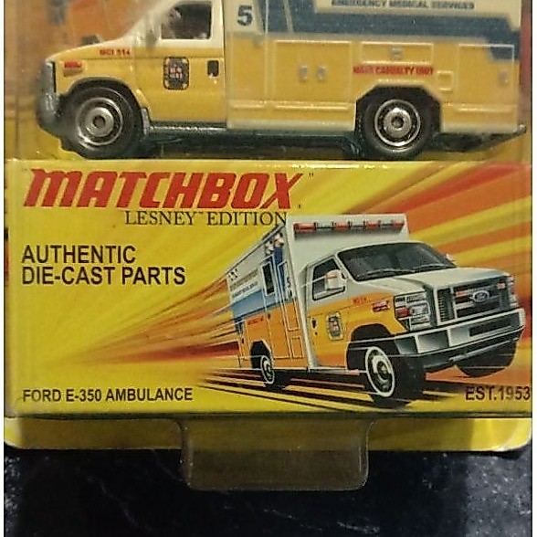 matchbox Ford 350 Ambulance lesney Edition (Rare)