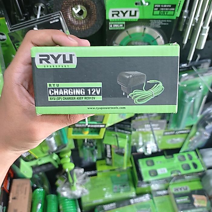 charger bor batrai RYU RCD12V/cas drill ryu 12V - RYU Original