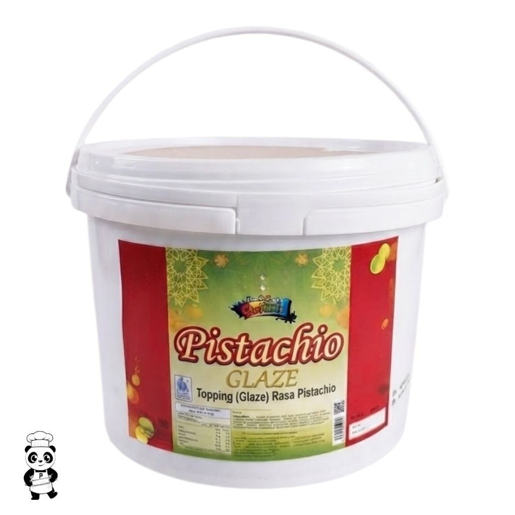 Chefmate Pistachio Glaze 500g Selai Topping Rasa Kacang Pistachio