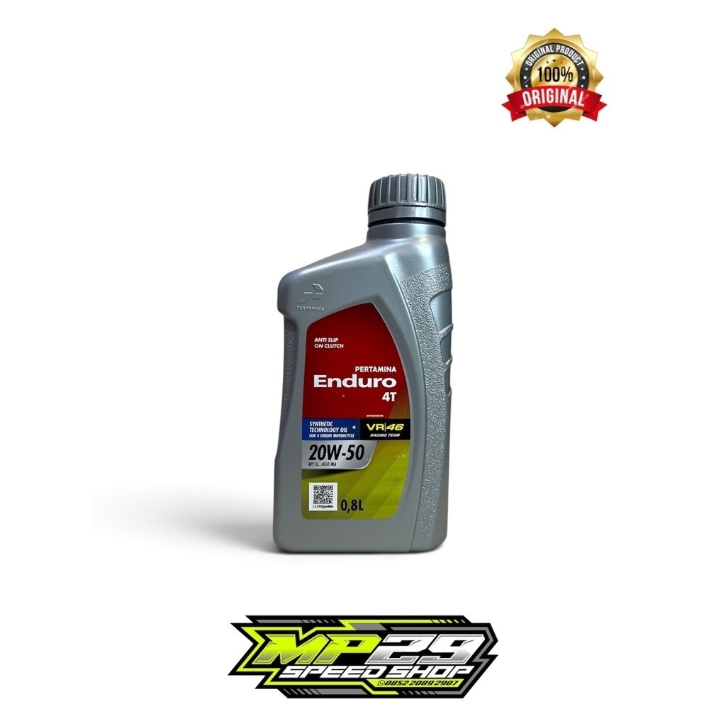 Oli Enduro 4T 20W-50 Original Oli Pertamina Enduro 4T 20W50 Bebek Sport