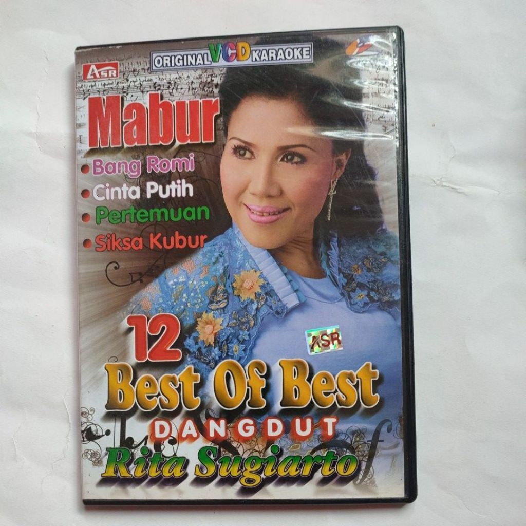 VCD 12 BEST OF BEST DANGDUT RITA SUGIARTO