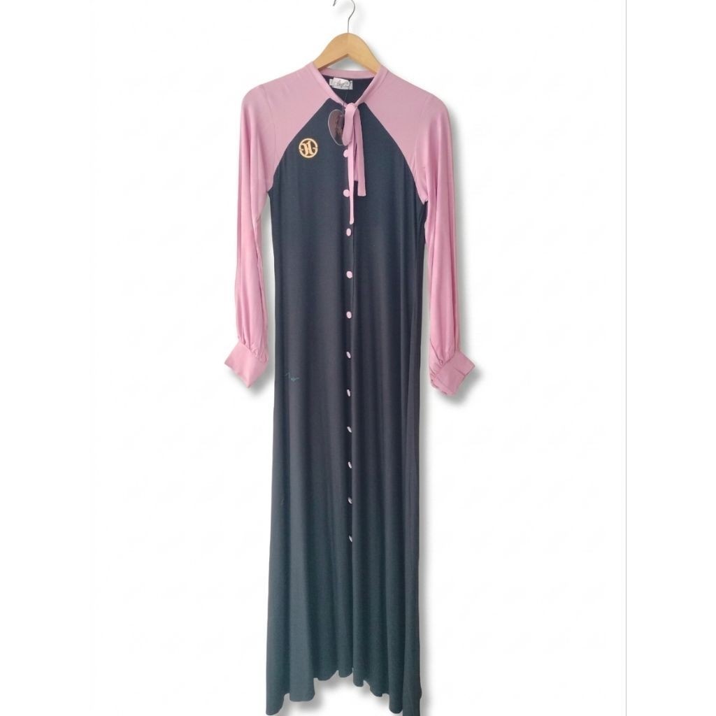 Gamis Rayon Twill Premium/ Dress simple dewasa/ elegan