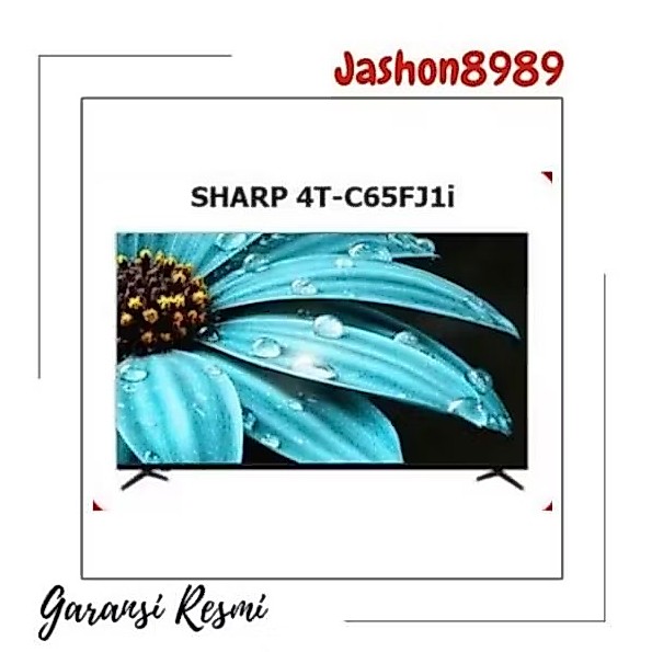 TV SHARP ANDROID 55INCH 4T-C65FJ1I GARANSI RESMI SHARP 12 BULAN