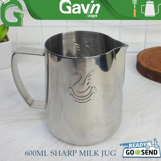 Jug Susu Sharp Spout 600Ml Not Jibbi Jug - Milk Jug Latte Art Barista