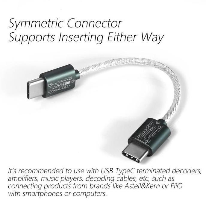 Dd Hifi Ddhifi Tc05 Tc05M2 Type-C To Type-C Usb Otg Cable For Dac/Amp Tc 05 Tc05 M2
