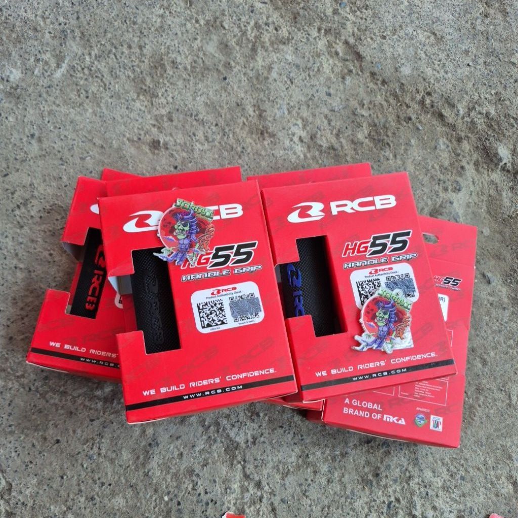 HANDLE GRIP RCB /HANDGRIP RCB/HANFAT ORI RCB HG55 RACING BOY MALAYSIA