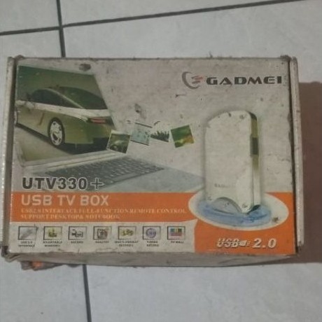 GADMEI UTV330+ USB TV Box USB 2.0 dengan Remote Control untuk TV