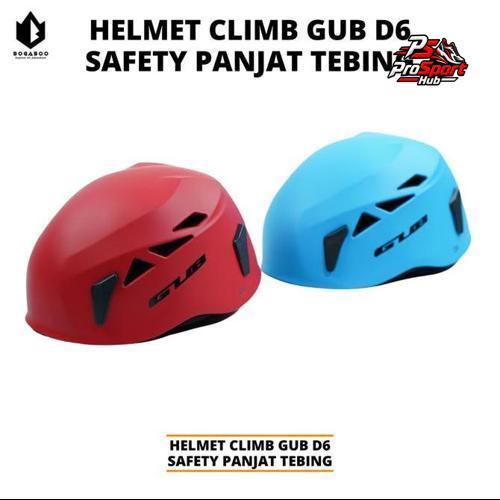 Helmet Climbing GUB D6 Helm Safety Panjat Climbing Proyek Sar Rescue