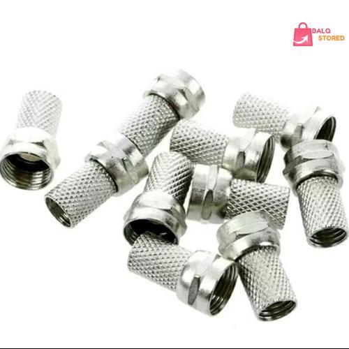 F Connector Konektor Antena TV LED Digital Parabola LNB