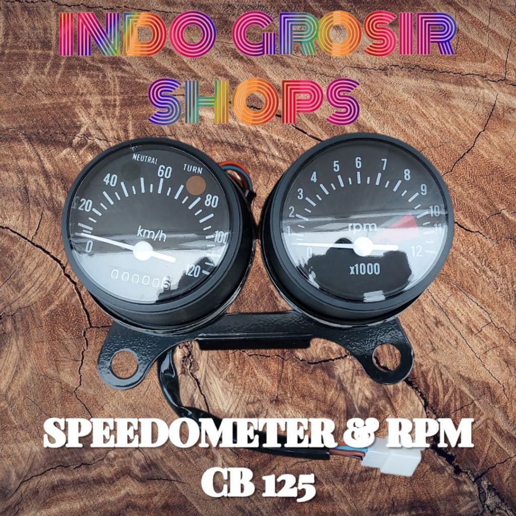 Speedometer spido spedo CB 125 CB100 custom japstyle caferacer dll