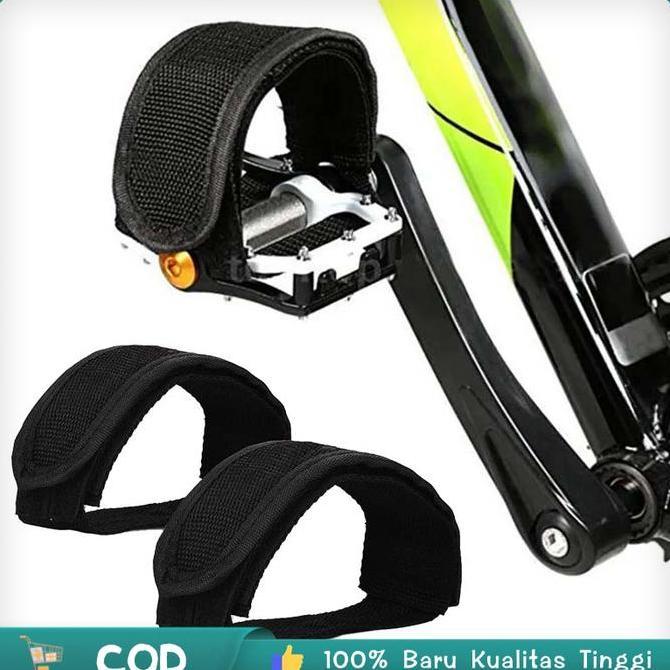2pcs  Pedal Strap Fixie Strap Pedal Sepeda  Pedal Toe Clip Pedal Toeclip Strap Fixie