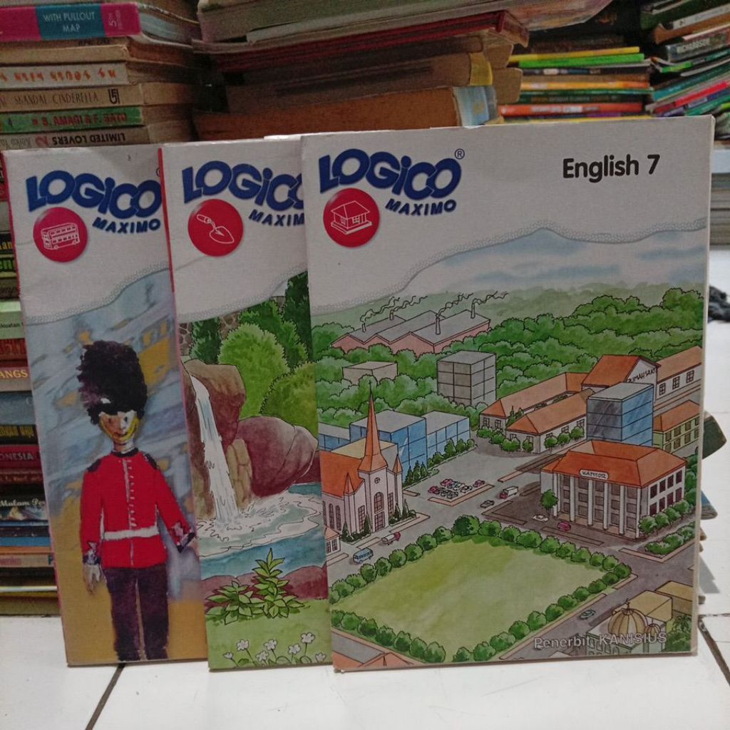 Buku Logico Maximo English untuk Anak