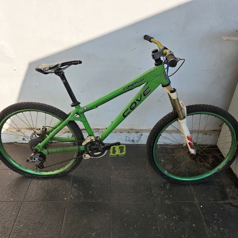 Sepeda MTB COVE Forestal 26 Inch Green Bekas – Sepeda Gunung Siap Pakai