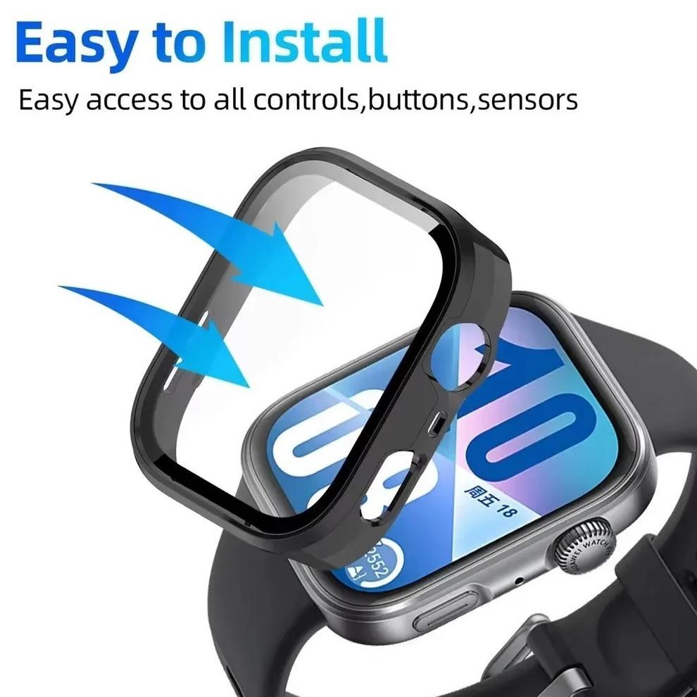 PROMO CASE HUAWEI FIT 5 HUAWEI FIT 5 PRO 2IN1 / BUMPER CASE ANTI GORES TEMPERED GLASS HUAWEI FIT 5 H