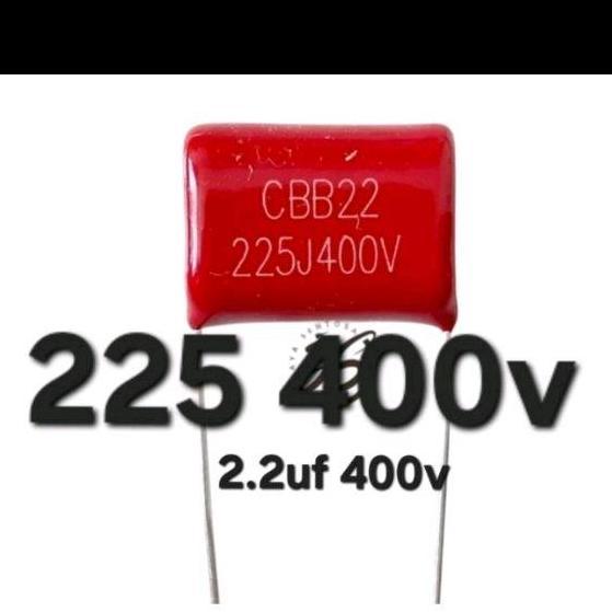 ( 225 400V ) GLOSIR CAPASITOR CAPASITOR 225J400V 225J450V 2.2UF 250V 400V 450V CBB22 400V225J 225 22