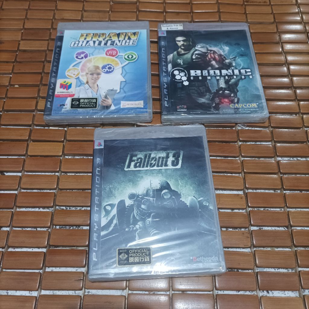 kaset game Ps3 original segel