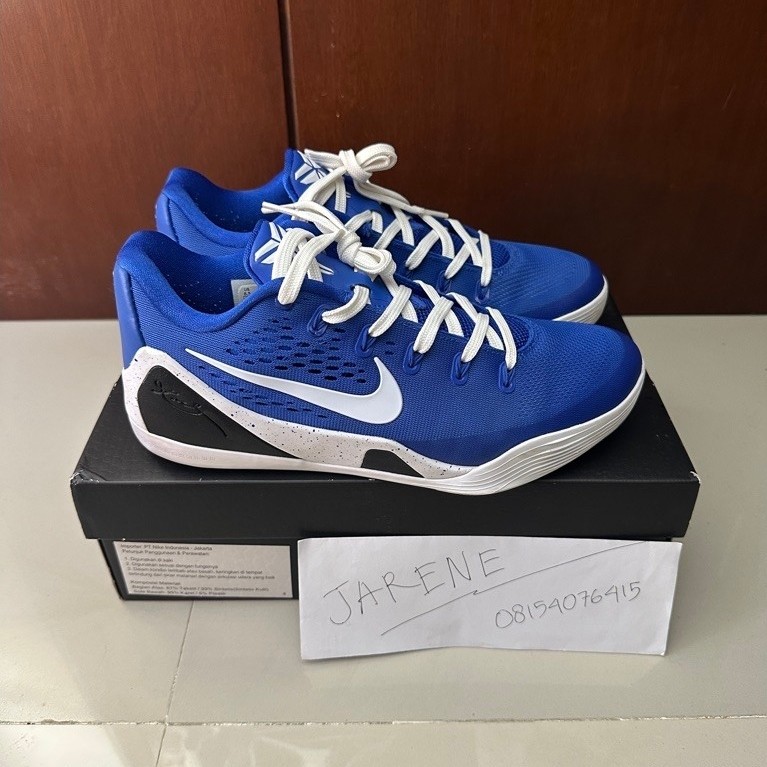 SEPATU BASKET NIKE KOBE 9 PROTRO SECOND MULUS ORIGINAL 100% | ROYAL BLUE