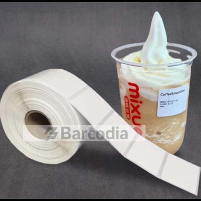 KERTAS LABEL BARCODE 40X30MM (1 LINE) THERMAL 40X30 MM