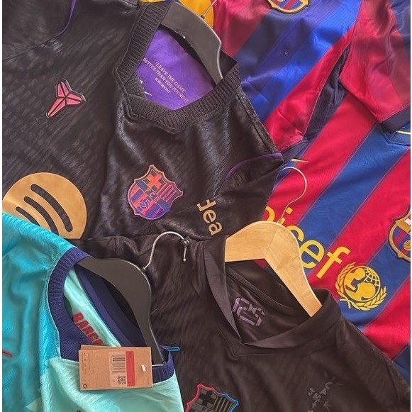 JERSEY BARCELONA TERBARU & RETRO | PLAYER ISSUE & GO