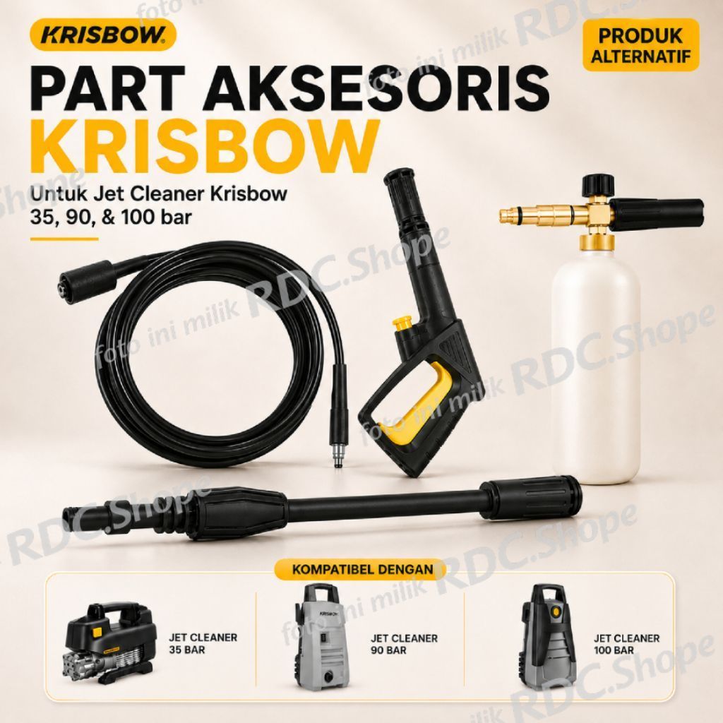 Alternatif Spare Part Krisbow / Gun Pendek Krisbow Mode Air Dapat Diatur / Gun krisbow / Lance Krisb