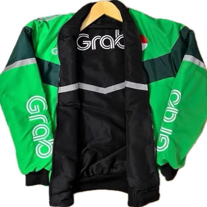 jaket bolak balik grb hijau x grb hitam WSS