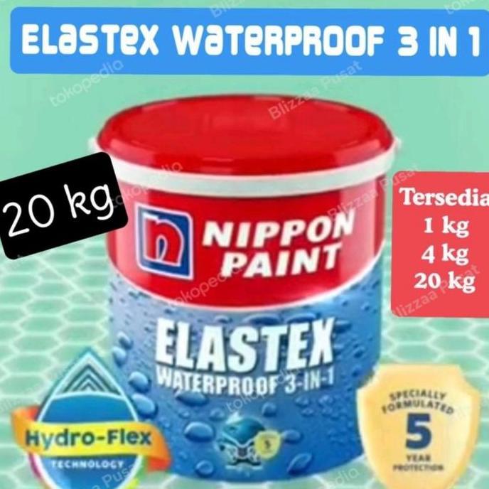 Elastex 20 Kg Waterproof Elastex 3 In 1 Waterproofing Putih Abu Elastex Waterproofing Warna 20Kg Pai