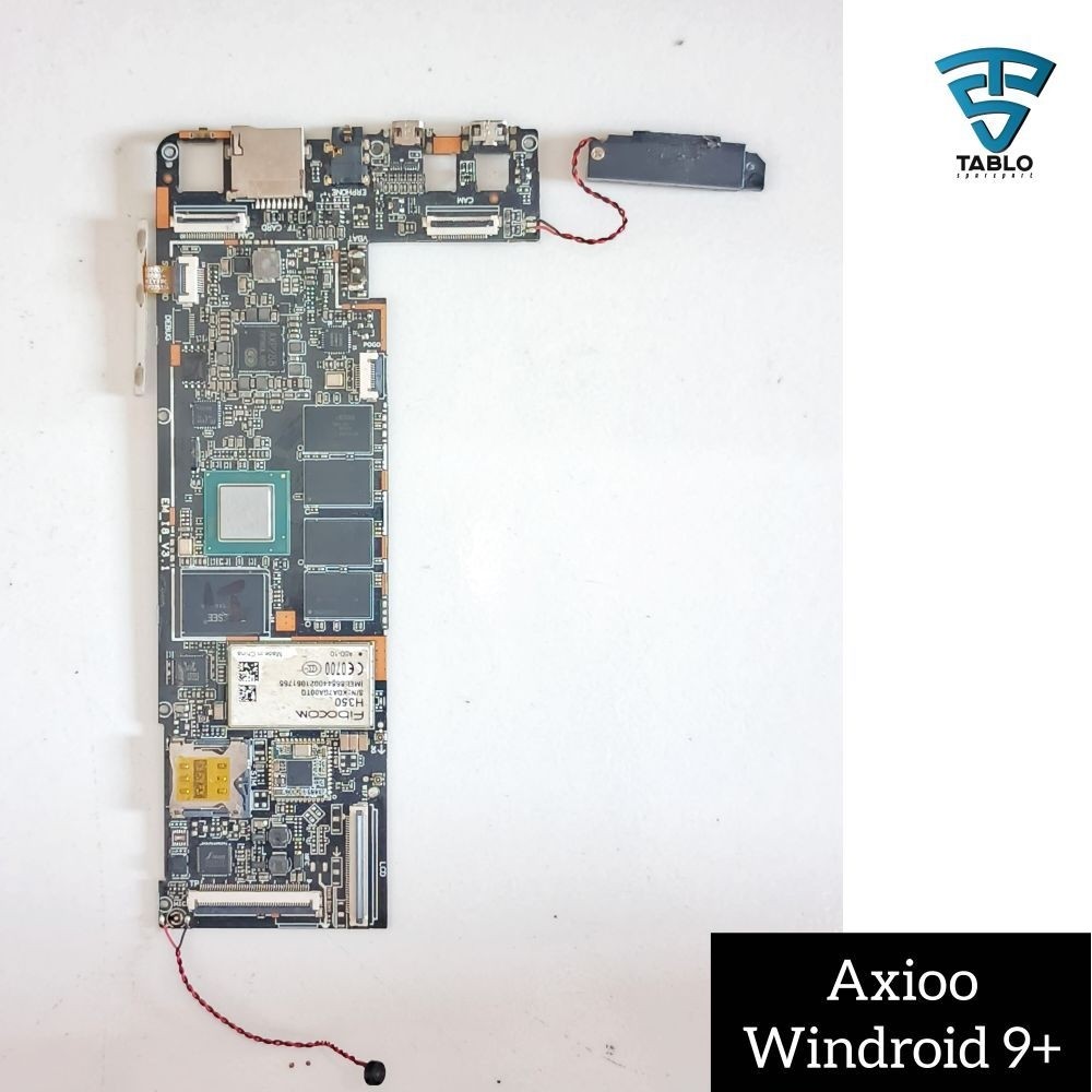 Mesin axioo windroid 9 plus hidup garansi normal